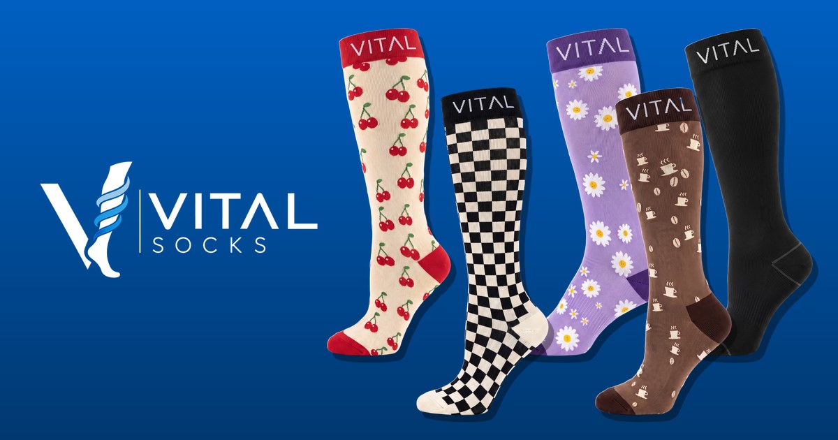 Compression Socks Size Chart & Guide | Vital Socks